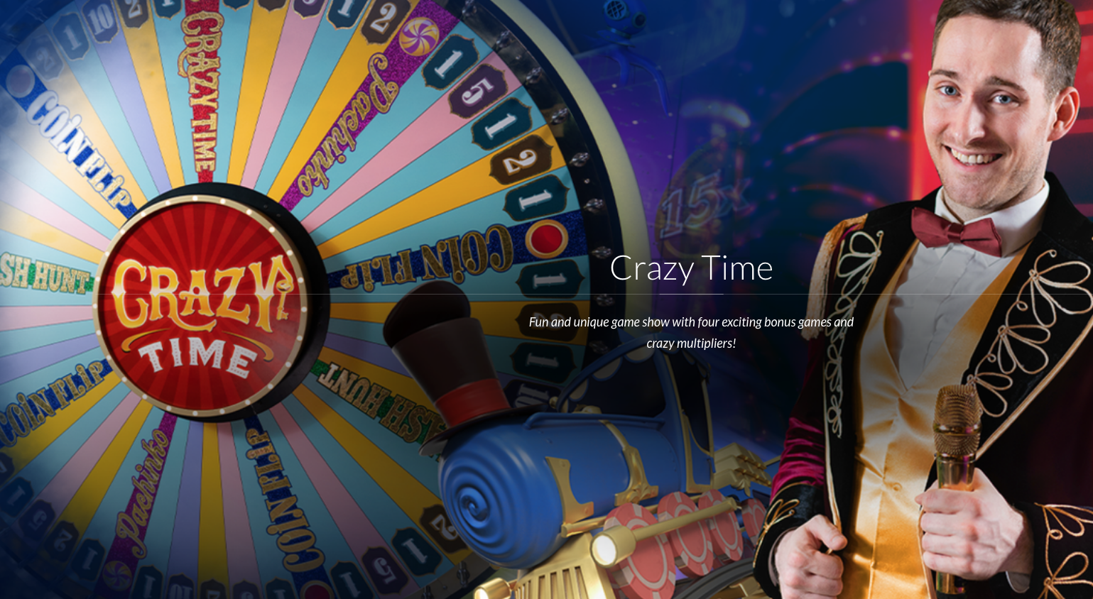 Evolution Gaming Launch Unique New Game Crazy Time