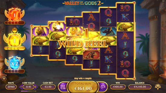 Yggdrasil Releases Exciting Sequel Valley Of The Gods 2