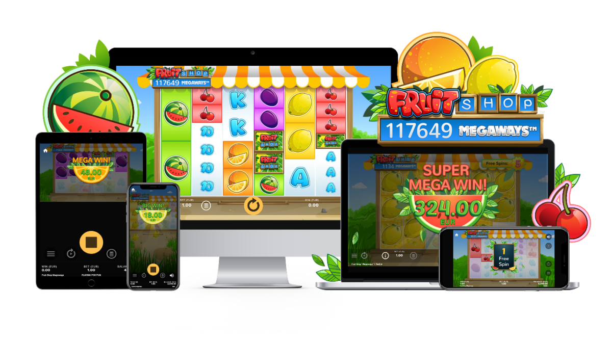 NetEnt Release an Upgraded Version of a Classic With Fruit Shop Megaways