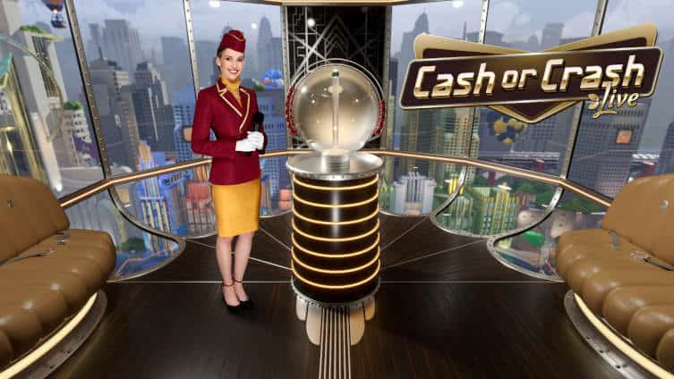 Evolution Announce the Release of Brand New Online Live Game Show Cash or Crash