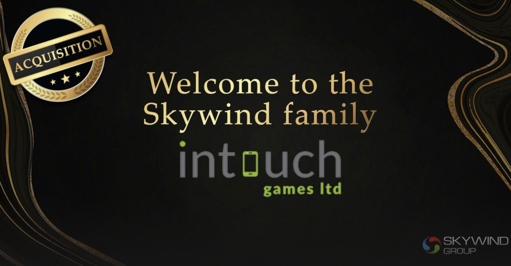 Skywind Holdings Purchase Intouch Games Increasing its Presence Within the UK