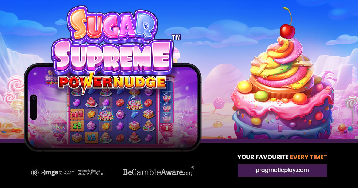 Pragmatic Play Unveils Sugar Supreme Powernudge™ with Sweet Multiplier Features
