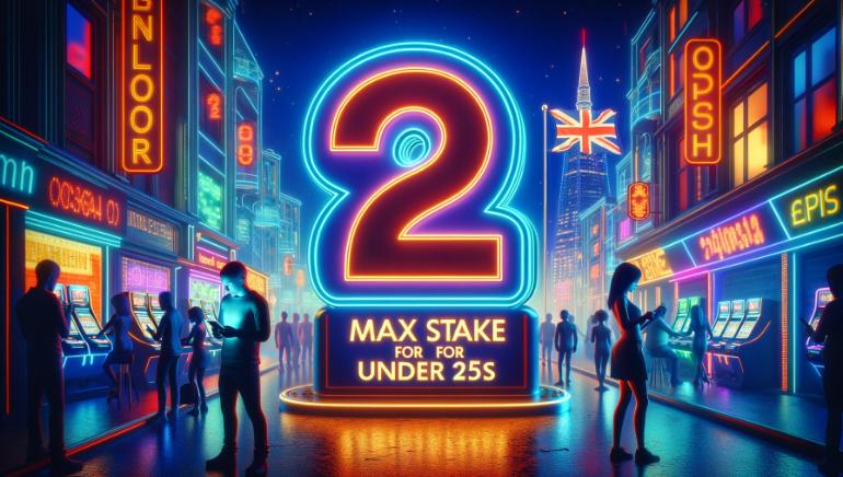 New £2 Maximum Stake for Under 25s Playing Online Slots