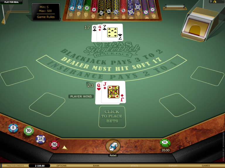 Vegas Single Deck Blackjack